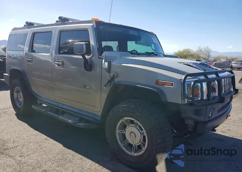 2004 Hummer H2 z USA, uszkodzony, nr VIN 5GRGN23U14H100334